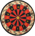 Poker Dartscheibe Poker Dartboard