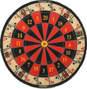 Poker Dartboard