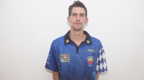 Dartspieler Michael Unterbuchner