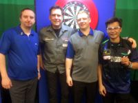 Ritchie Edhouse, Maik Langendorf, Richard North und Ting Chi Roydem Lam