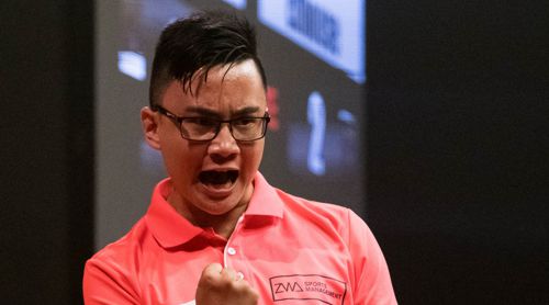 Rusty-Jake setzte sich als einziger der Rodriguez-Brüder am ersten Spieltag der Austrian Darts Open durch