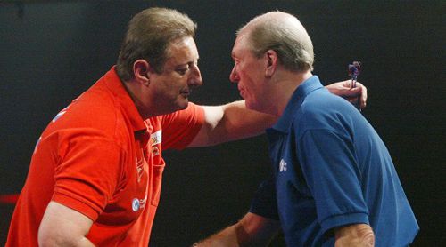 Eric Bristow und John Lowe