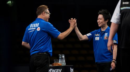 Team Japan mit Seigo Asada und Haruki Muramatsu