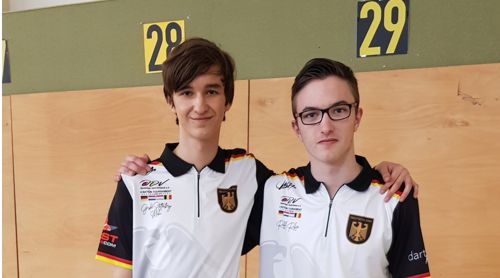 Robin Radloff und Mika Große-Stoltenberg
