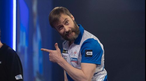 Dmitriy Gorbunov mit Grimasse