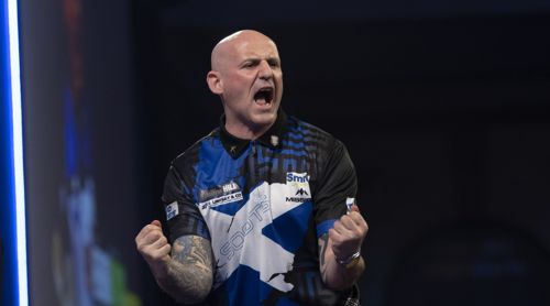 Alan Soutar Teilzeitprofi Darts