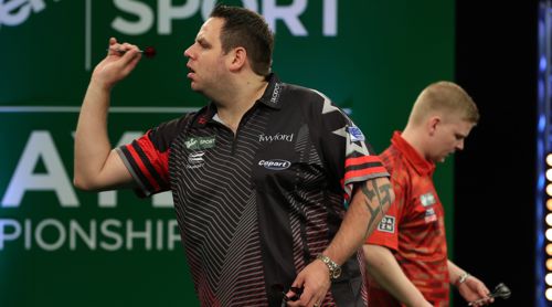 Für Adrian Lewis steht bei der Darts WM viel auf dem Spiel