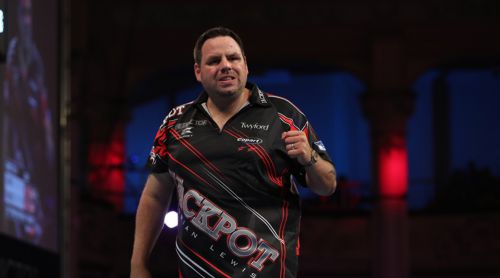 Adrian Lewis zeigt, wo es lang geht, in das Viertelfinale des World Matchplay