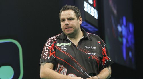 Adrian Lewis konnte im Halbfinale des Masters nicht mit Michael van Gerwen mithalten