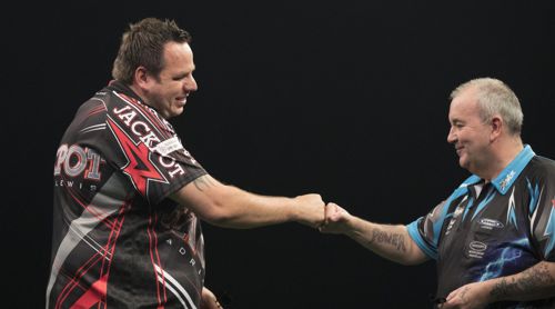 Adrian Lewis und Phil Taylor sind beste Freunde