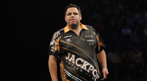 Adrian Lewis war dem Power-Play des Michael van Gerwen im Halbfinale der Premier League nicht gewachsen