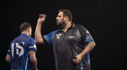 Adrian Lewis in alter Form gegen Ross Smith