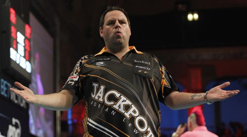 Adrian Lewis besiegt Peter Wright im Viertelfinale des World Matchplay