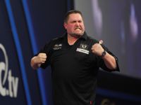 Alan Norris schaffte es bei der PDC Darts WM 2016 als einziger ungesetzter Spieler in die Viertelfinale