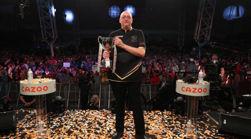 Sensation: Andrew Gilding gewinnt die UK Open 2023