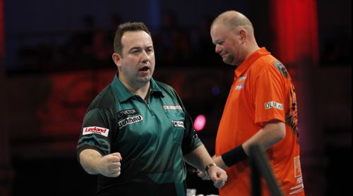 Brendan Dolan und Raymond van Barneveld