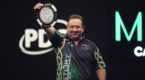 Brendan Dolan ist zufrieden