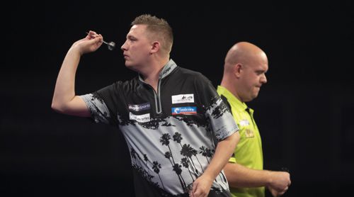 Chris Dobey chancenlos gegen Michael van Gerwen