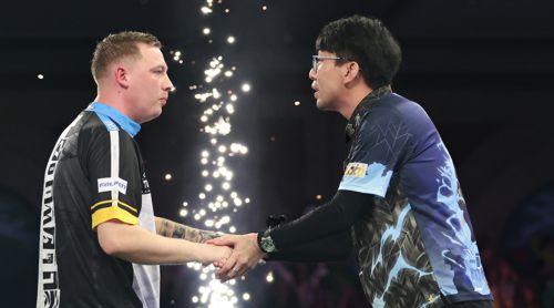 Chris Dobey 3:1 Xiaochen Zong