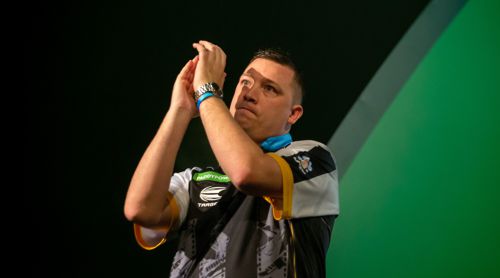 Chris Dobey zufrieden