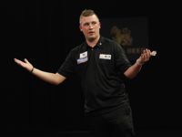 Chris Dobey kann stolz sein, das Achtelfinale des Grand Slam of Darts erreicht zu haben