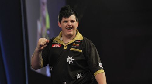 Corey Cadby schwebt nach seiner überragenden Leistung in der Vorrunde der Darts WM im siebten Himmel