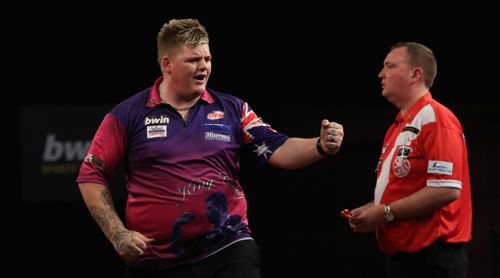 Corey 'The King' Cadby besiegte Lakeside Weltmeister Glen Durrant