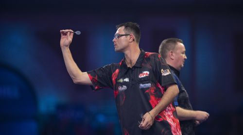 Damon Heta mit Glen Durrant