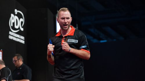 Danny Noppert feiert seinen größten Erfolg bei der PDC