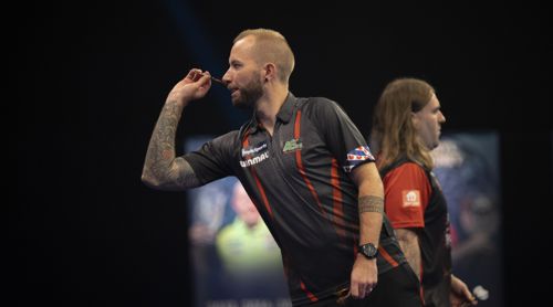 Danny Noppert und Ryan Searle
