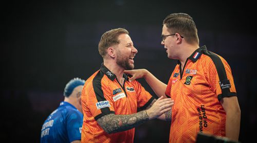 Danny Noppert und Gian van Veen gaben in drei Spielen nicht ein Leg ab