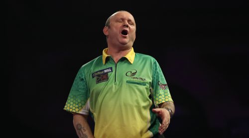 Darren Webster hatte im Viertelfinale der Darts WM 2018 nicht den Hauch einer Chance