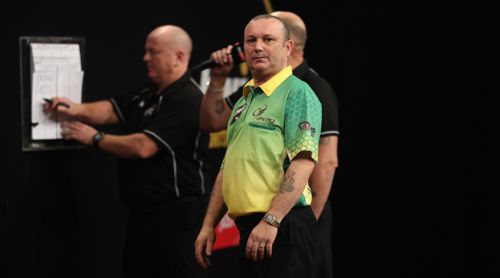 Darren Webster schied im Achtelfinale des Grand Slam aus