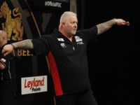 Darryl 'The Dazzler' Fitton beim Grand Slam of Darts 2016