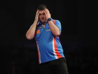 Daryl Gurney konnte den Weltmeister nicht ernsthaft gefährden, weil er in den entscheidenden Momenten die Doppel verpasste