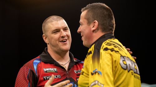 Daryl Gurney stoppte den Lauf von Dave Chisnall bei der EM