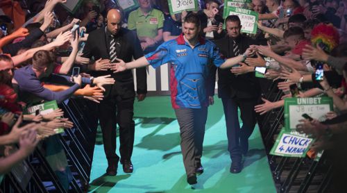 Daryl Gurney liebt seinen Walk on