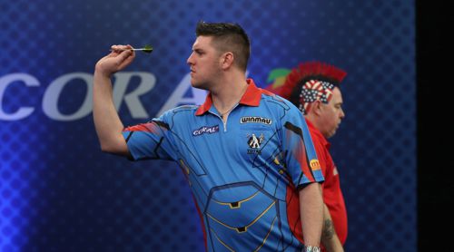 Daryl Gurney kann nicht mit Peter Wright mithalten und verliert