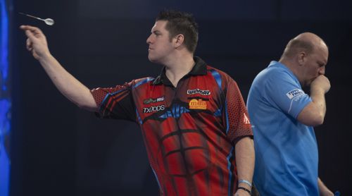 Daryl Gurney besser als Vincent van der Voort