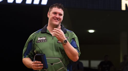 Daryl Gurney hat gut lachen