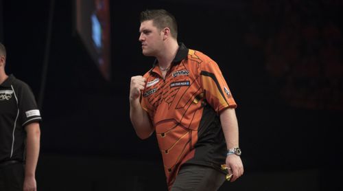 Daryl Gurney ist zufrieden