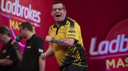 Dave Chisnall zieht in das Viertelfinale des Masters 2020 ein