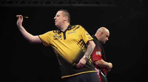Dave Chisnall gut in Form gegen Jamie Hughes