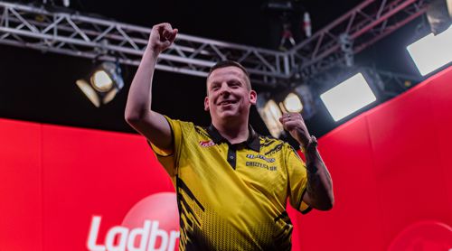 Dave Chisnall zufrieden mit seiner Leistung