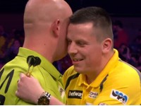 Die Spitzenposition der Premier League Darts wurde erst im allerletzten Leg entschieden