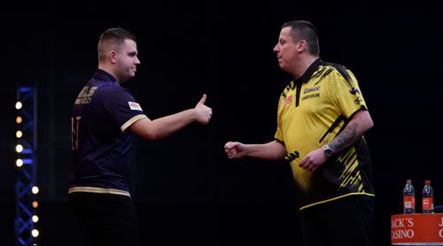 Niels Zonneveld lässt Dave Chisnall stehen