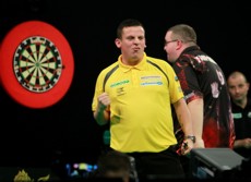 Dave Chisnall und Stephen Bunting