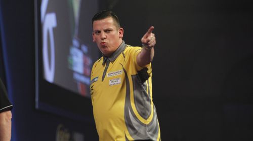 Dave Chisnall zeigt wo es lang geht, in das Achtelfinale der PDC WM