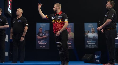 Dimitri Van den Bergh unterliegt dramatisch James Wade