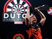 Dimitri Van den Bergh ist Titelverteidiger der Dutch Darts Masters